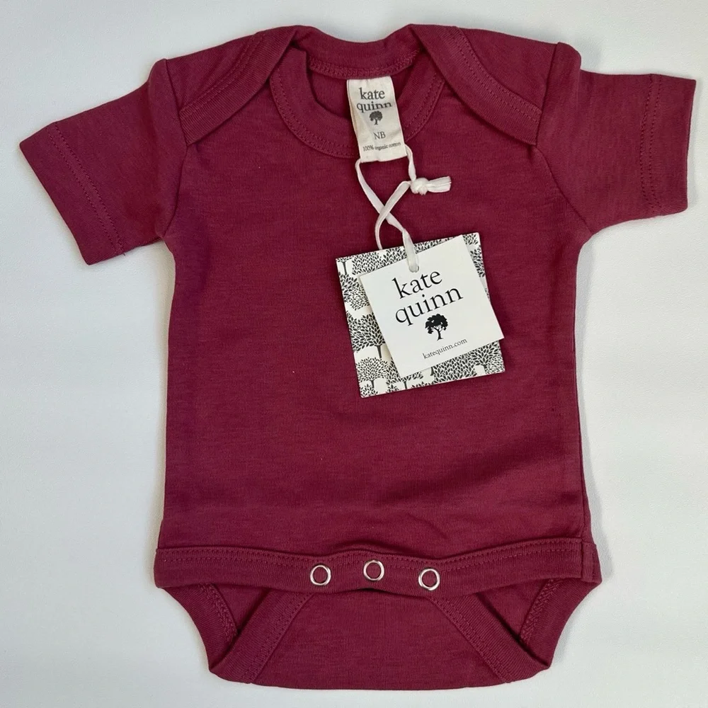NWT Kate Quinn 6PC Newborn Bundle NB-6M Quilt Layette Organic Cotton Modal